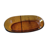 Ravier amber glass container