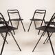 Chaises pliantes Clio par Giorgio Cattelan pour Cidue