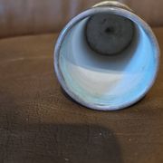 Old Man Roller Vase in Enamelled Ceramic