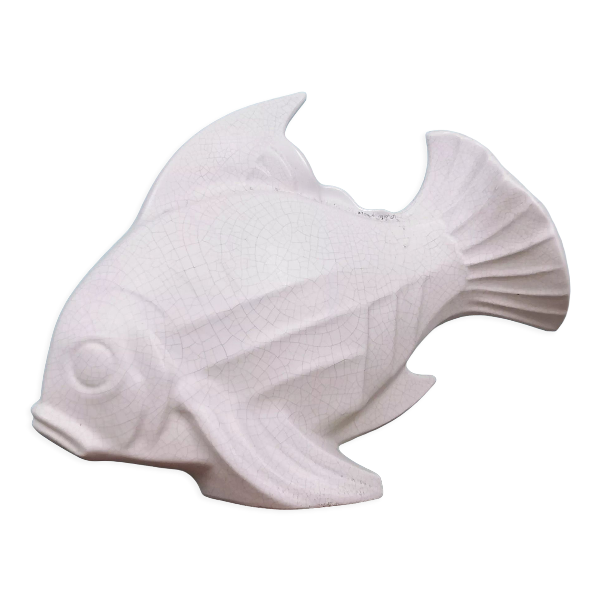 Cracked ceramic fish