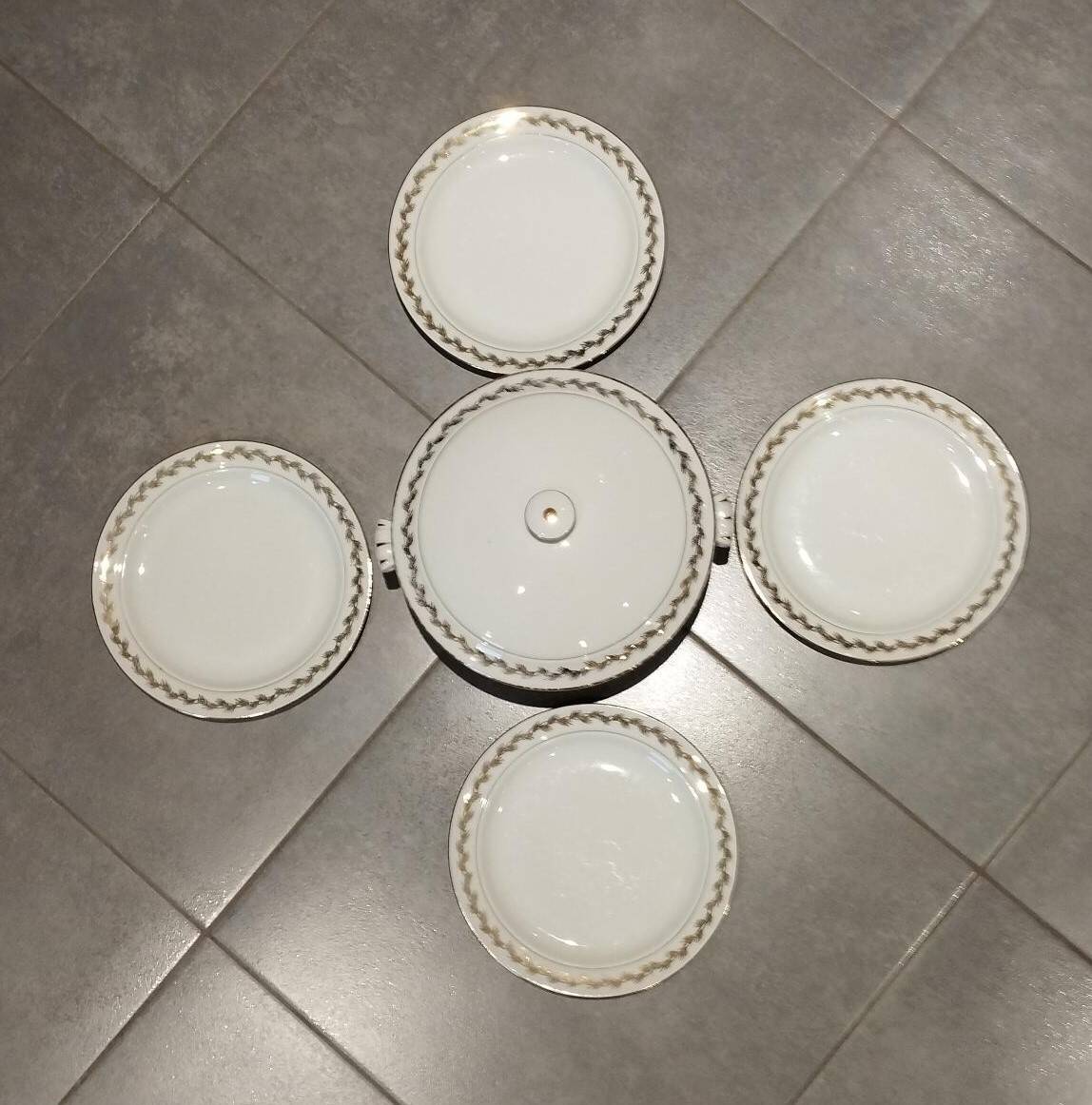 C. Grégoire porcelain dinner service, Art Deco period