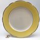 6 plates "k&g lunéville badonviller", model "daffodil" 2 flat, 2 hollow, 2 dessert