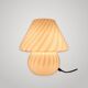 Lampe De Table Design Champignon En Verre De Murano Spirale Vintage Années