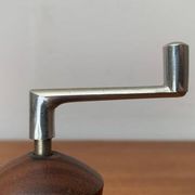 Mid-century teak pepper mill by Pede, 1960s.
