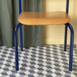 Cobalt Blue Stacking Chairs