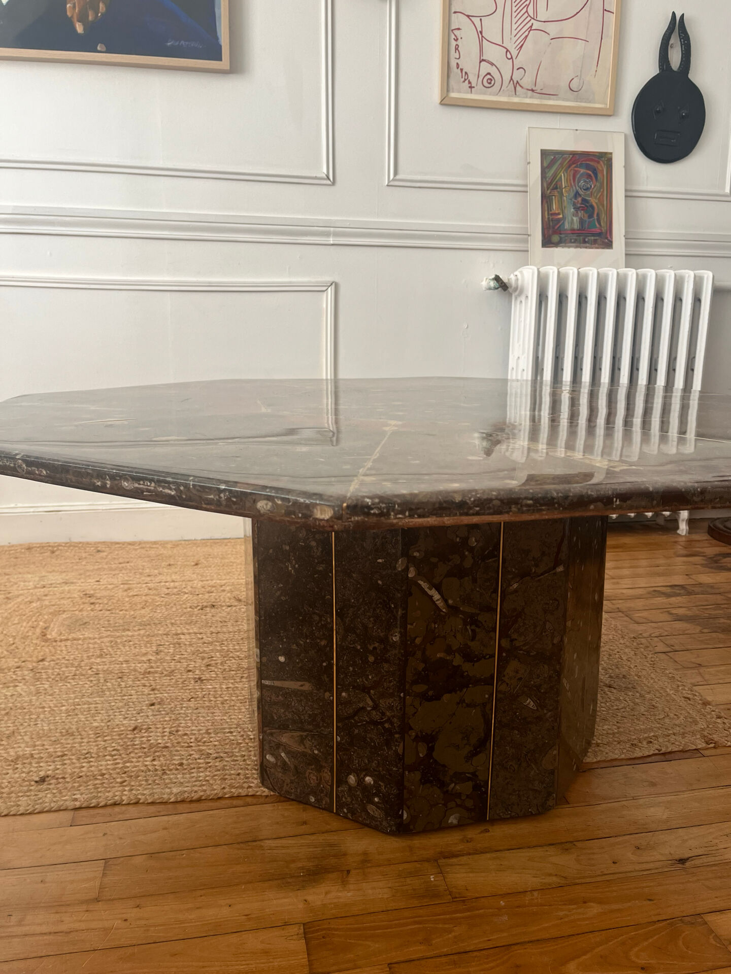 Table basse en marbre