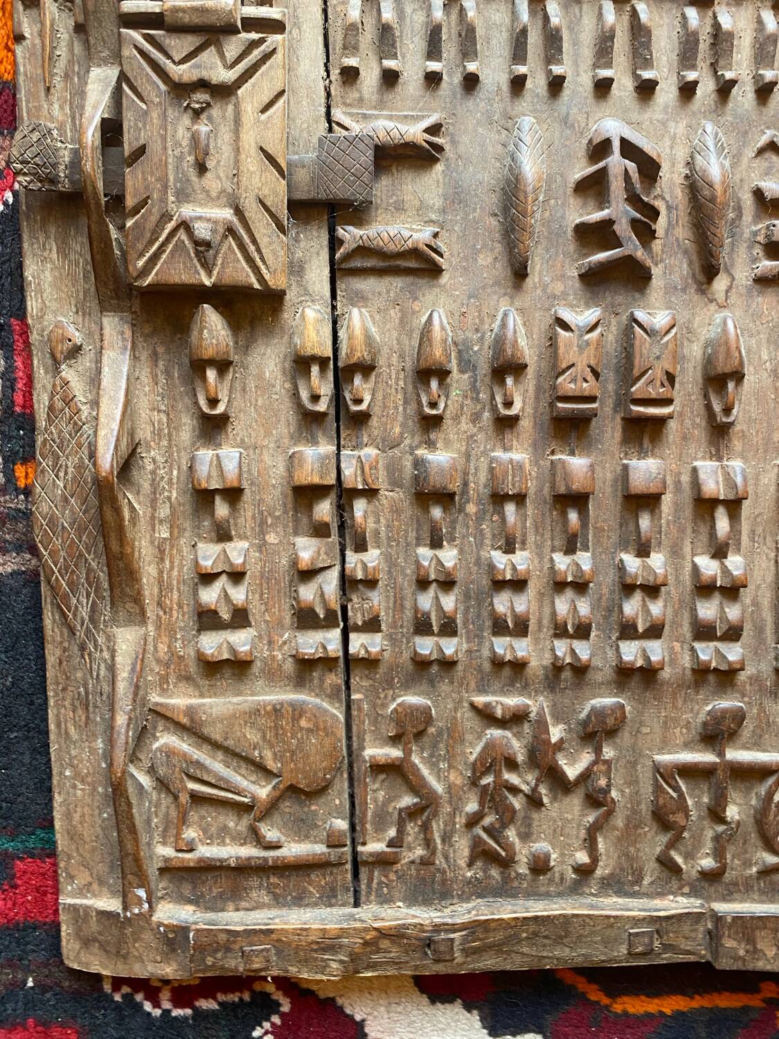 Dogon granary door