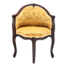 Fauteuil d’angle, France, vers 1900.