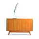 Buffet en bois avec plateau en verre, Jitona 1960
