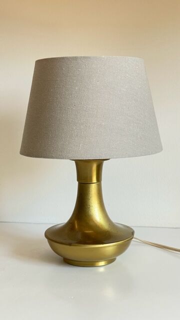 Lampe en laiton vintage