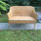 Banquette en bambou, rotin & osier adulte vintage