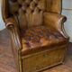 A Rare & Exceptional Deep-Buttoned Chesterfield Porter’s Chair Circa 1920’s
