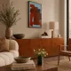 Abstract painting "quiet structure" 55x45cm by Bodasca