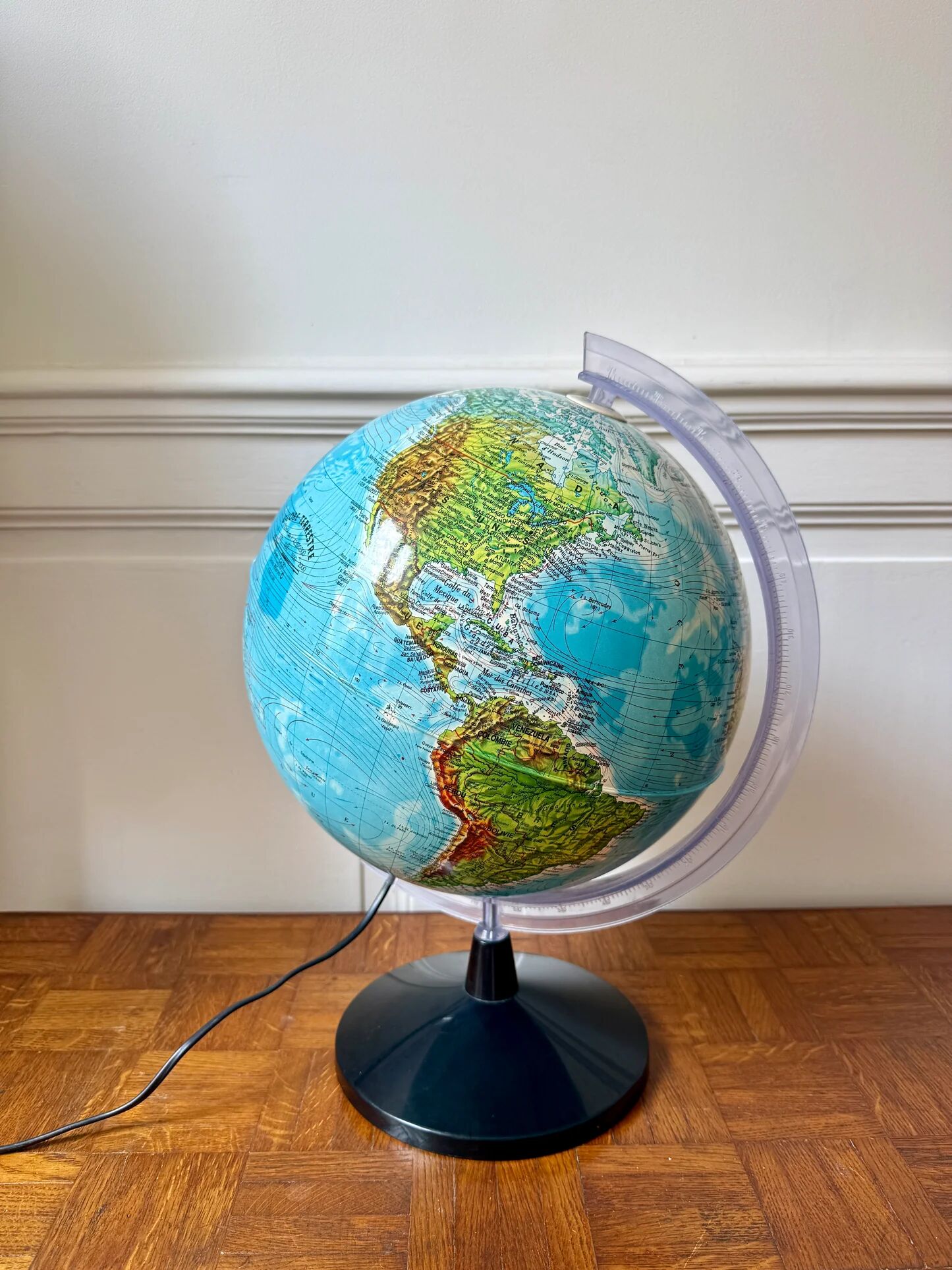 Illuminated terrestrial globe - Technodidattica made in Italy