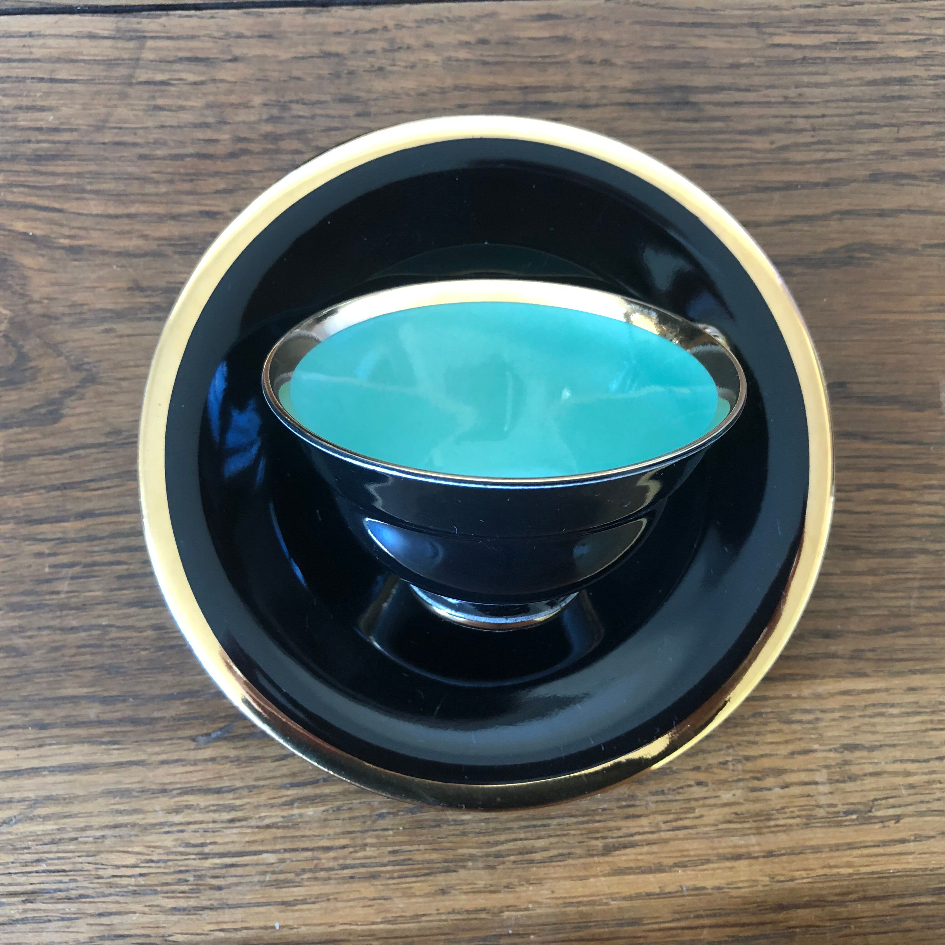 6 cups and saucer for coffee or tea art deco