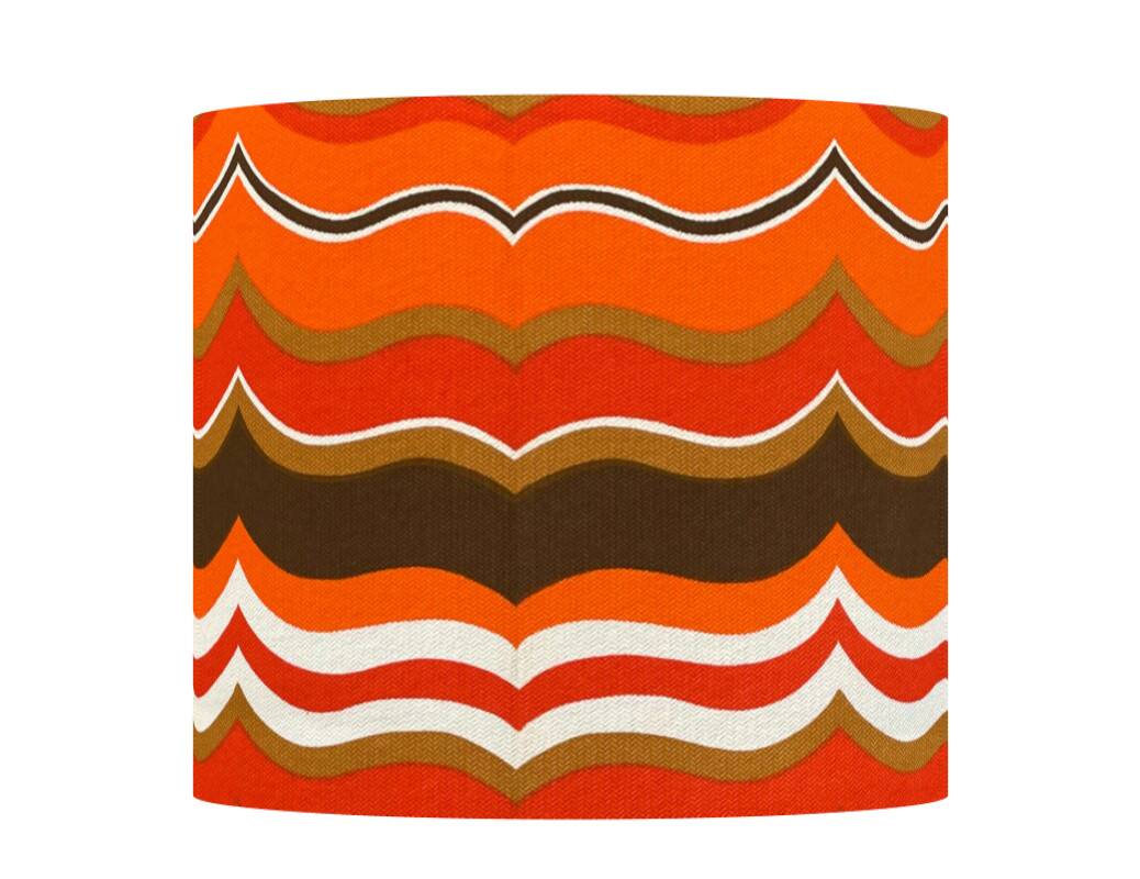 Accolada lampshade H40 D45 - vintage fabric