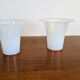 Pair of Vianne glass tealight holders