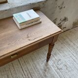 Oak table console