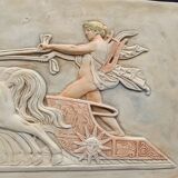 Plaster bas-relief