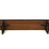 Banc "Krobo" en palissandre, Torbjørn Afdal pour Bruksbo, Norvège, 1960