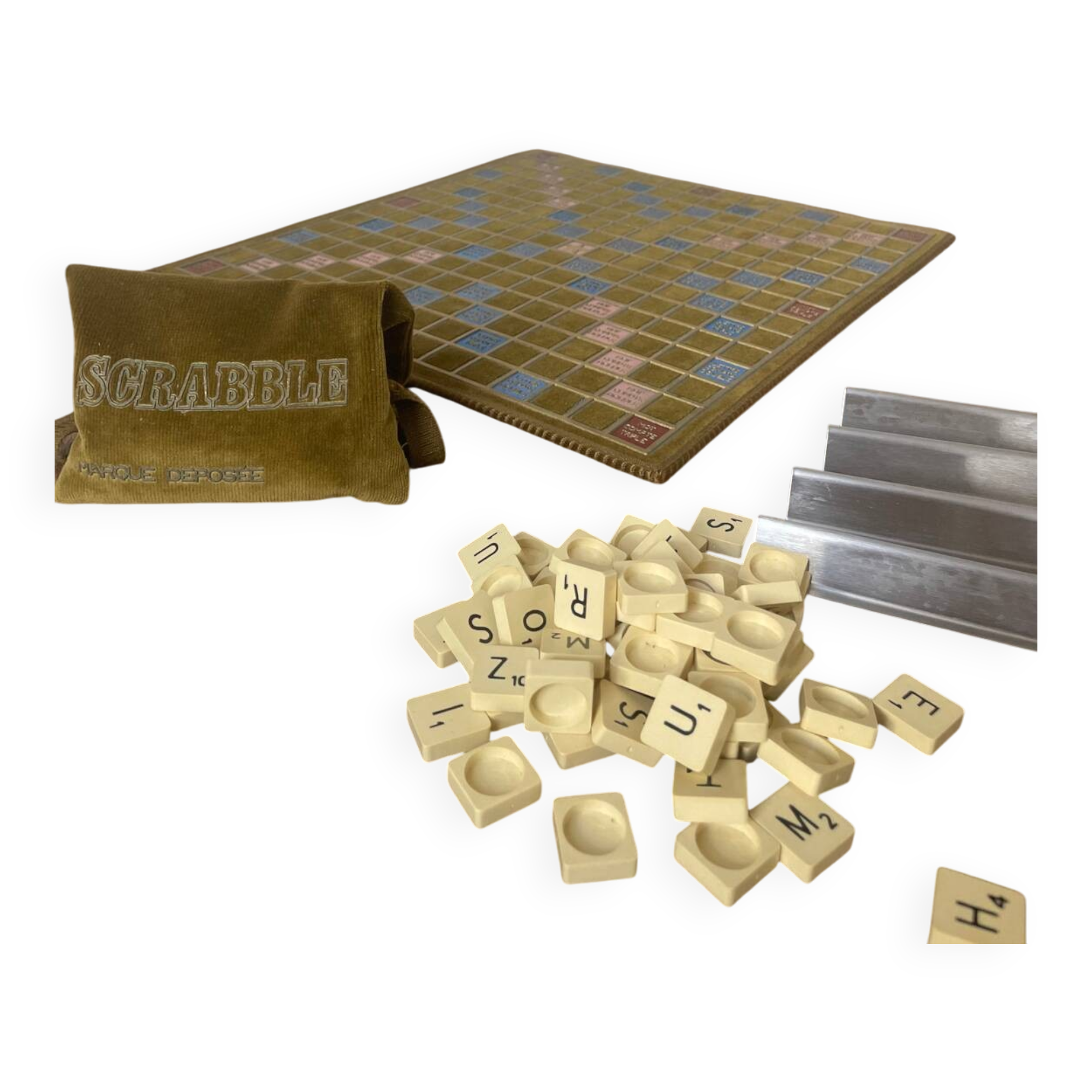 Scrabble en velours par Smir, édition limitée