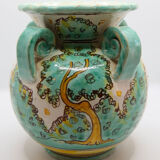 Vintage Spanish vase ode to nature by Arzobispo