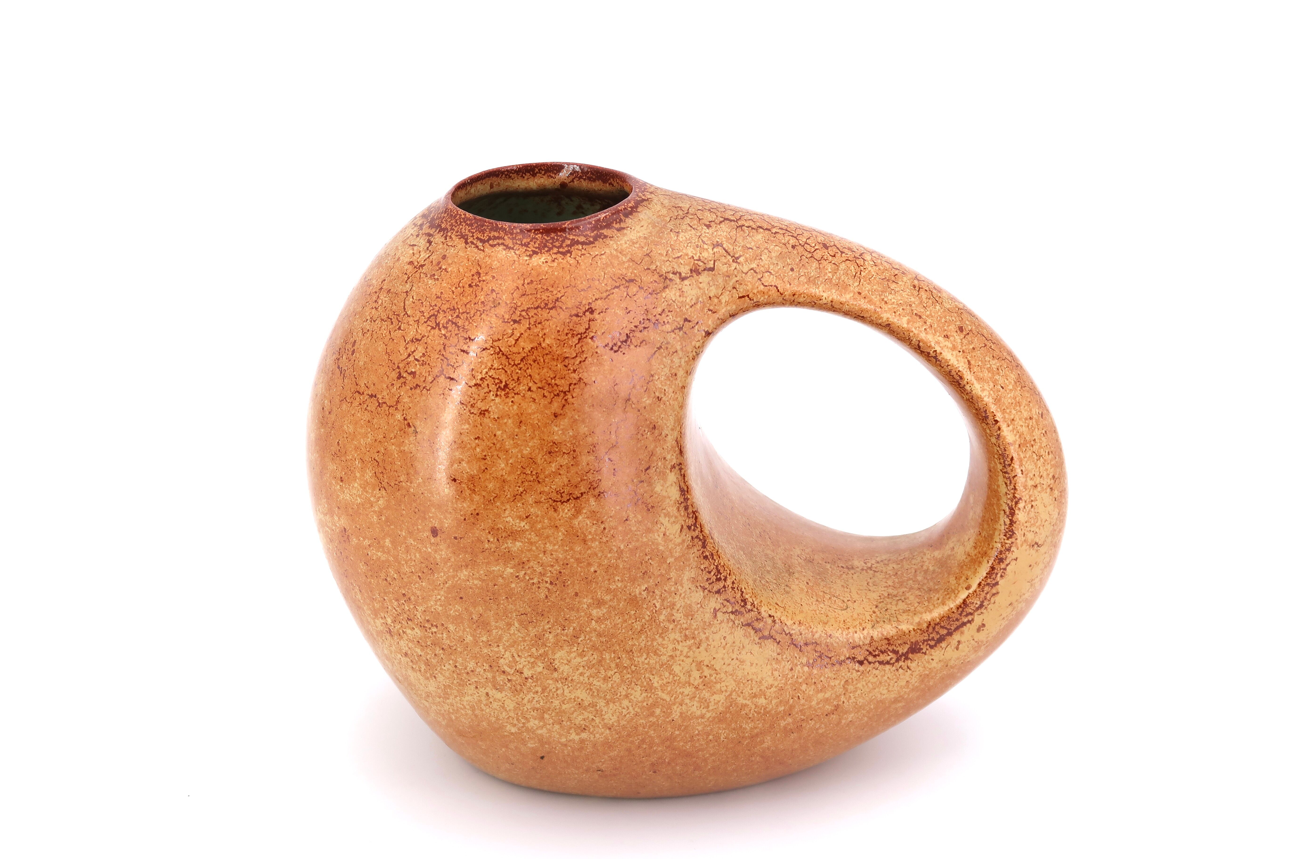 Ceramic vase by Roberto Rigon for Bertoncello