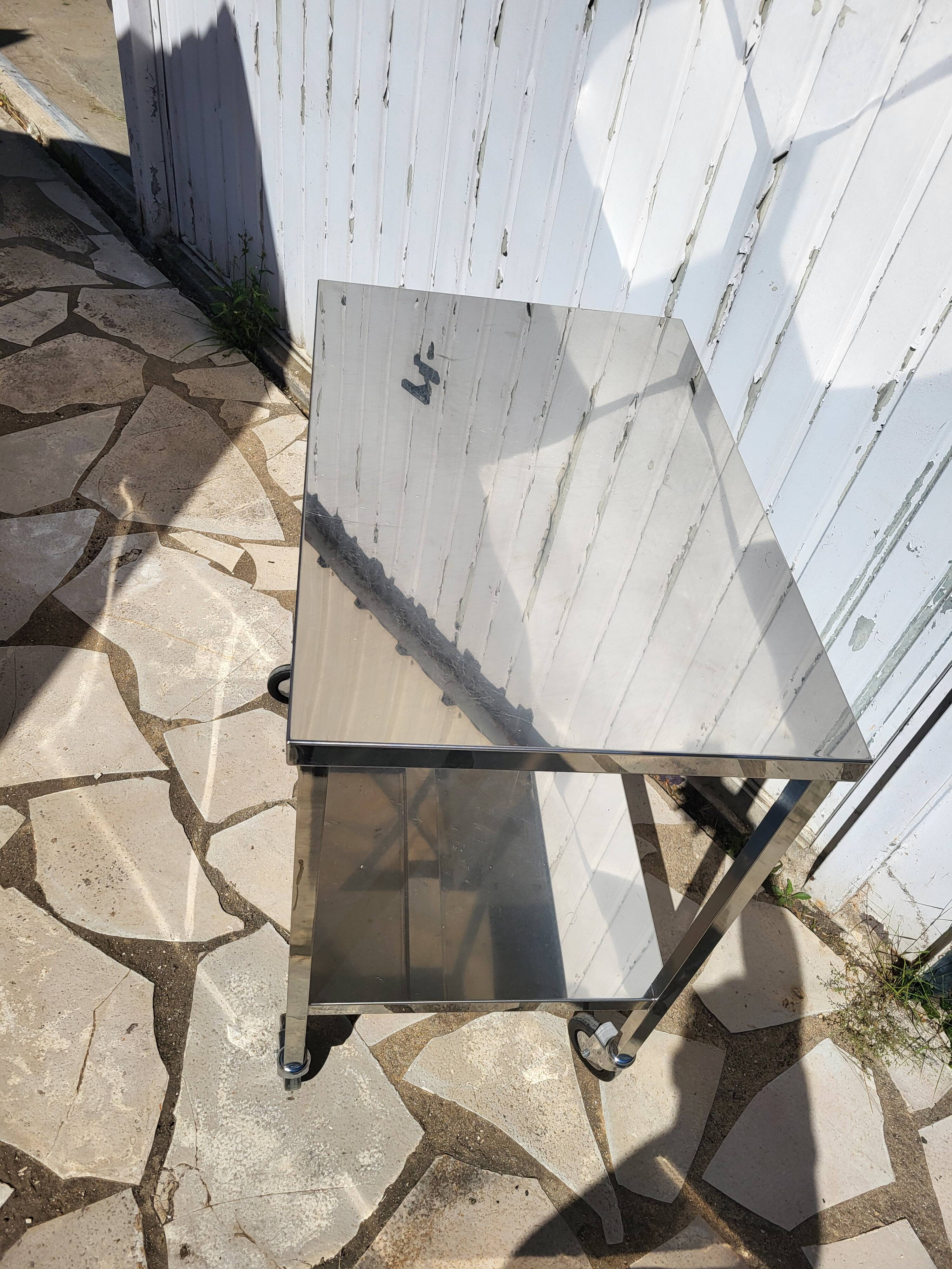 Stainless steel hospital server