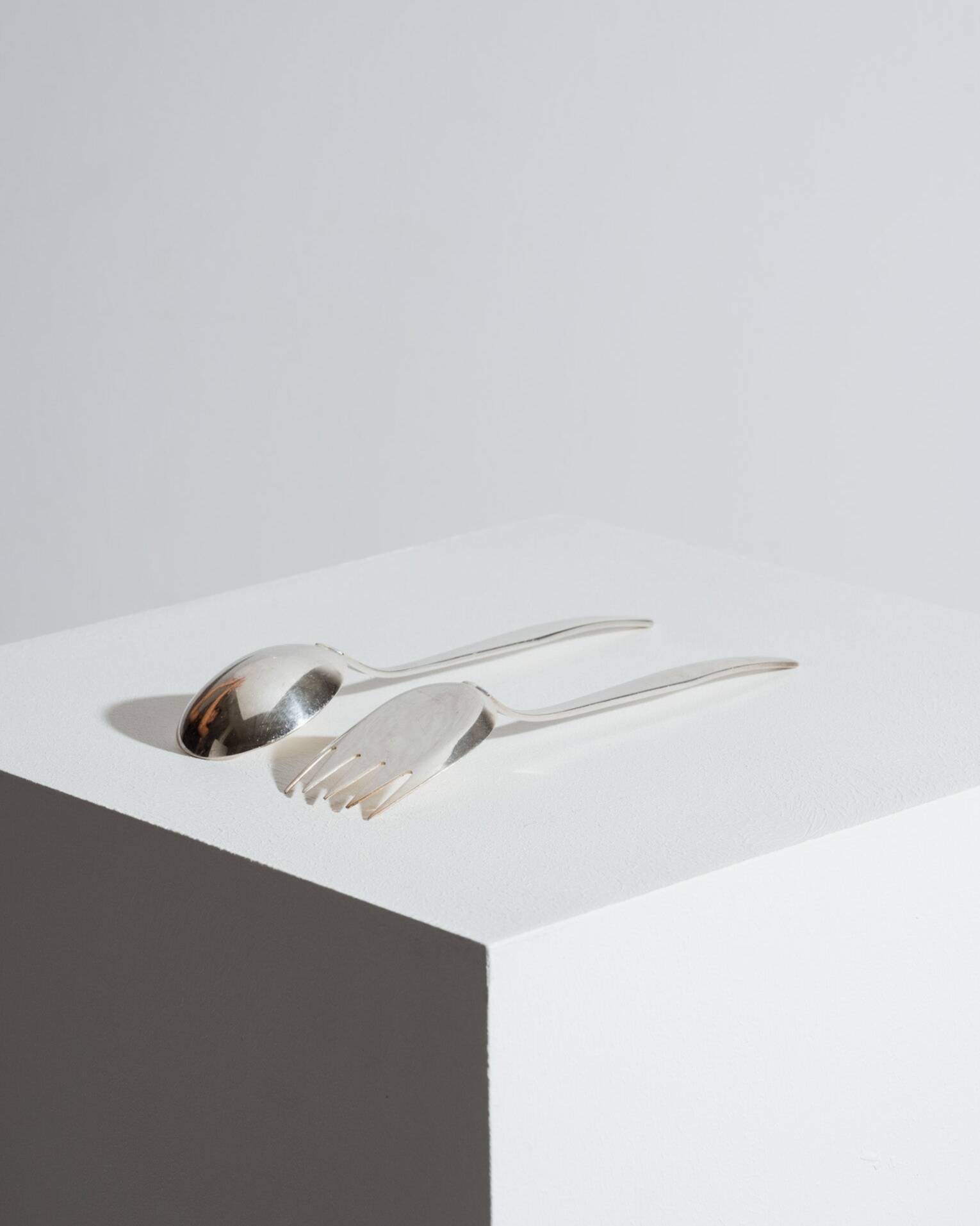 ORLY METAL SERVING CUTLERY, CHRISTOFLE, 1970s
