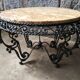 Marble living room side table