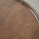 Charming antique English round side/wine table from the 19th century