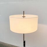 Mid-century German minimalist floor lamp by Kaiser Idell / Kaiser Leuchten, 1960s.