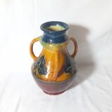 Vase à Trois Anses Tournantes - Poterie Flamande