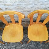 Set of 12 bistro chairs