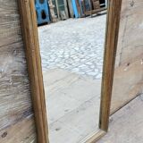 Miroir en teck birman