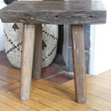 Brutalist antique stool