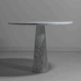 Round marble 'Eros' table by Angelo Mangiarotti for Skipper