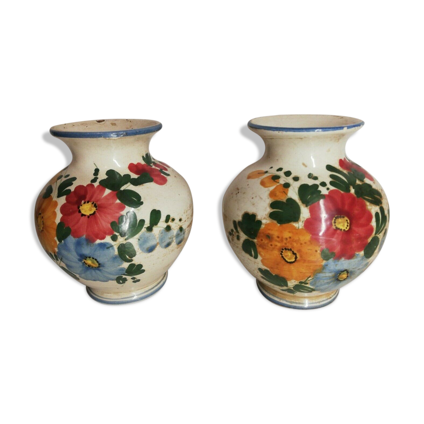 Pair of ceramic vase