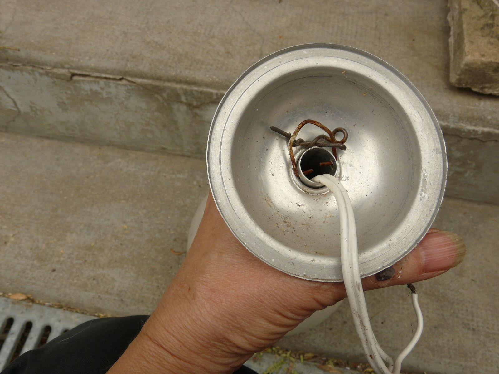 Hanging lamp chandelier years 50 vintage