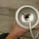 Hanging lamp chandelier years 50 vintage