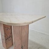 Italian Marble Side Table, 1980s