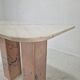 Italian Marble Side Table, 1980s