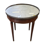 Bouillotte table in marquetry