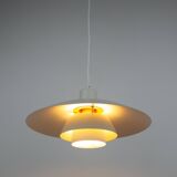 Pair of 2 Danish vintage pendant lamps by Poul Henningsen, Louis Poulsen