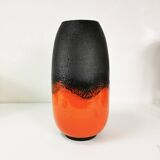 Large Scheurich ceramic vase, Fat Lava, Germany 1960s