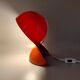 Lampe de table Dalù rouge originale des années 1960 par Vico Magistretti pour Artemide (PAS UNE RÉPLIQUE)
