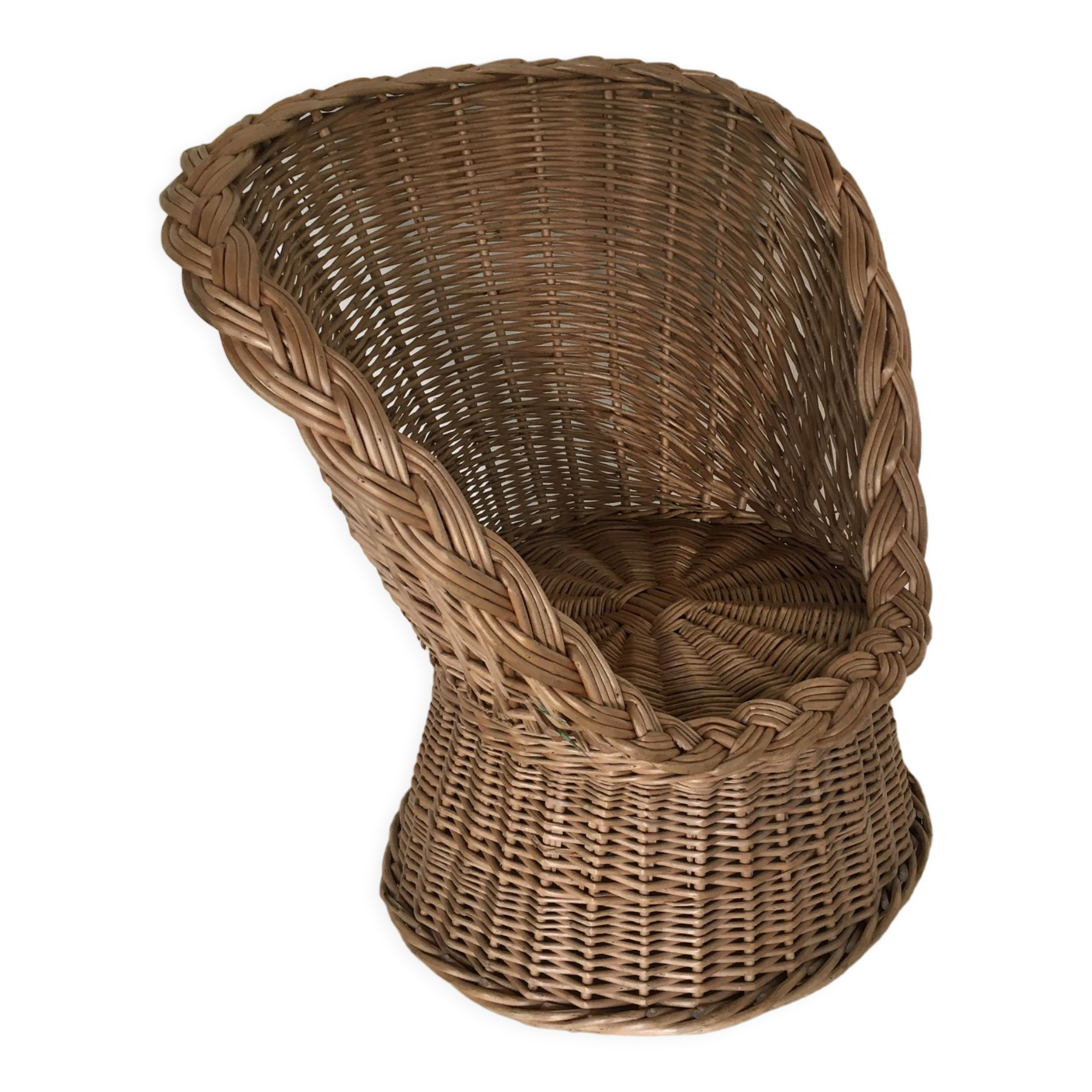 Rattan armchair for children