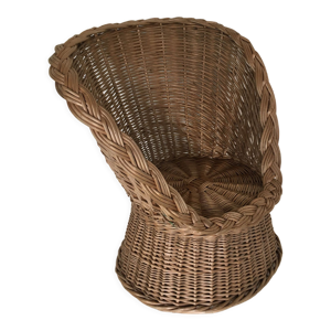 Fauteuil en rotin enfant
