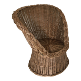 Rattan armchair for children