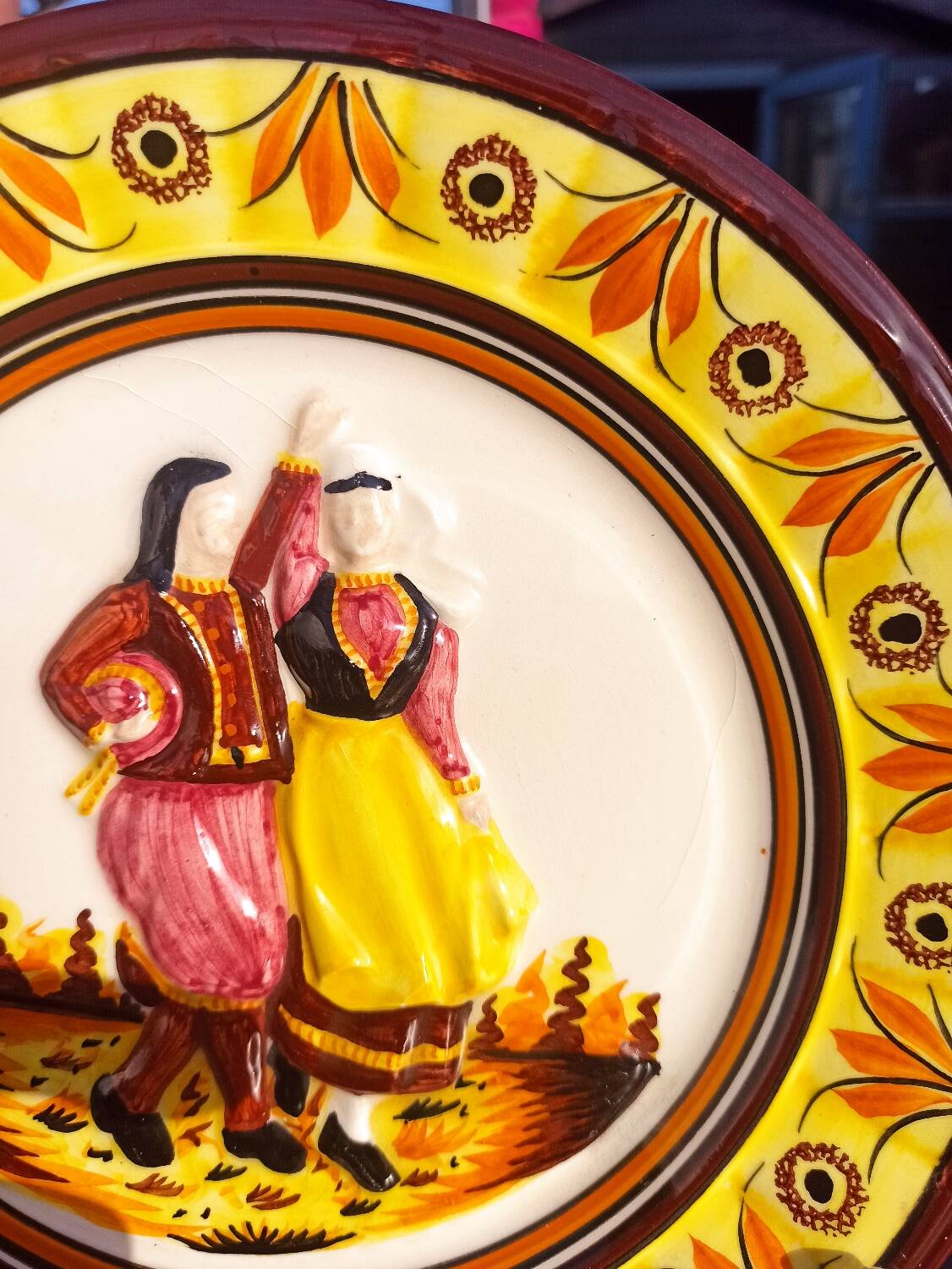 Henriot Quimper plate